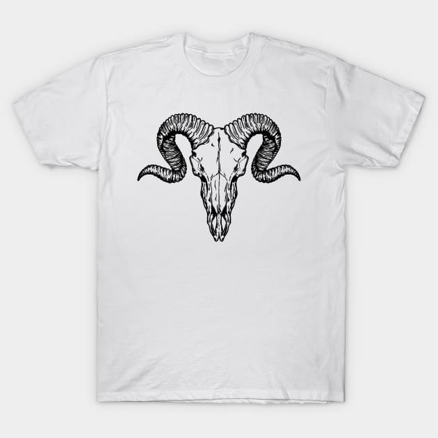 LONGHORN SKELETON T-Shirt by GBDesigner